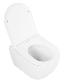 Подвесной унитаз Cezares Stylus безободковый белый CZR-6601-TH-TOR